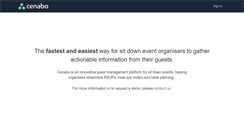 Desktop Screenshot of cenabo.com